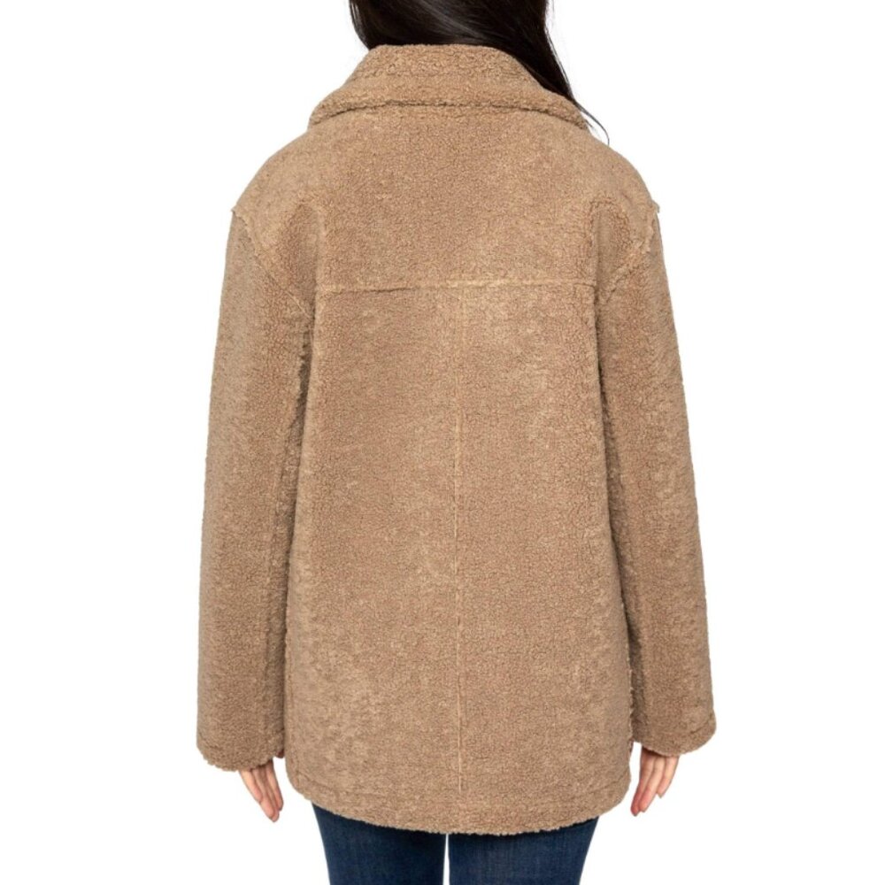 Velvet by Graham & Spencer Women's Cozy Tan Teddy Coat in size XL - never worn! - Picture 13 of 13